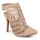 Journee Collection Women's 'Cypress' Caged Pointed Toe Heels