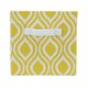 Nichole Corn Yellow Storage Bin with Avanti White Handle