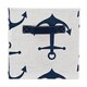 Anchors Premier/Navy Slub Storage Bin with Handle