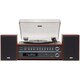 TEAC Cherry Finish Retro Turntable/ CD/ Radio/ NFC Bluetooth Audio System