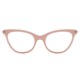 Tom Ford Women's TF5271 Cat-Eye Reading Glasses in Pink-White +1.50 (As Is Item)