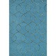 Hand-hooked Carolyn Ocean/ Green Rug (7'6 x 9'6) (As Is Item)