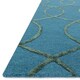 Hand-hooked Carolyn Ocean/ Green Rug (7'6 x 9'6) (As Is Item)
