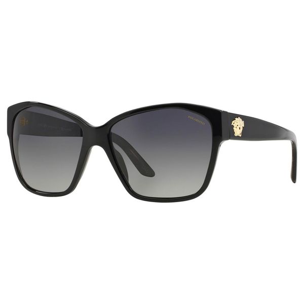 Versace Women's VE4277 Plastic Butterfly Polarized Sunglasses