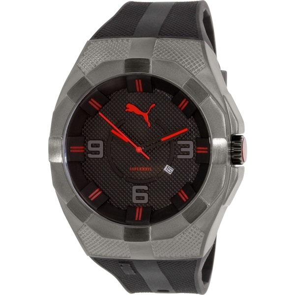Puma Men's PU103921001 Grey Rubber Quartz Watch
