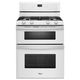 Whirlpool 30-inch Freestanding Gas Double Oven with Convection