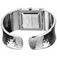 Vernier Women's Stainless Steel Watch and Zebra Print Jewelry Box Set