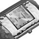 Vernier Women's Stainless Steel Watch and Zebra Print Jewelry Box Set