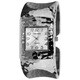 Vernier Women's Stainless Steel Watch and Zebra Print Jewelry Box Set