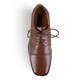 Boston Traveler Men's Faux Leather Square Toe Dress Shoes