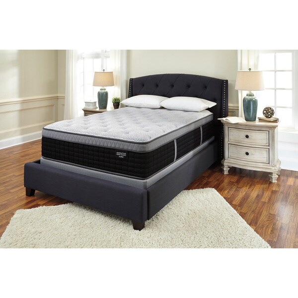 Sierra Sleep by Ashley Manhattan Design District Firm Euro Top Queen Mattress