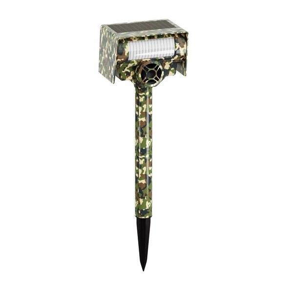 Bell+ Howell Motion Activated Ultrasonic Solar Animal Repeller Camouflage