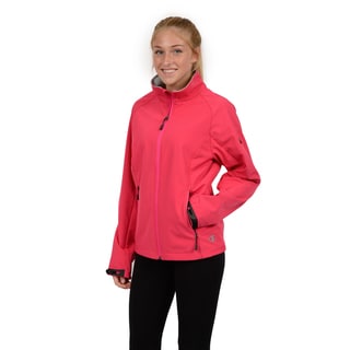 Champion Women's Raglan Sleeve Mock Neck Soft Shell Jacket
