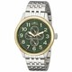 Invicta Men's Specialty Large Steel Day Date 24hr.time Watch