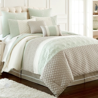 Palisades Embroidered 8-Piece Comforter Set