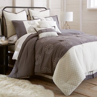 Vida Embroidered 8-Piece Comforter Set