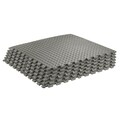 Sivan Health and Fitness Puzzle Exercise Mat High Quality EVA Foam Interlocking Tiles-Grey