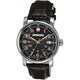 Wenger Men's Urban Classic Analog Swiss Quartz Date Black Watch
