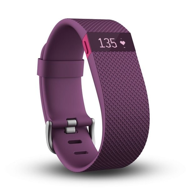 Fitbit Charge HR Activity, Heart Rate + Sleep Small Plum