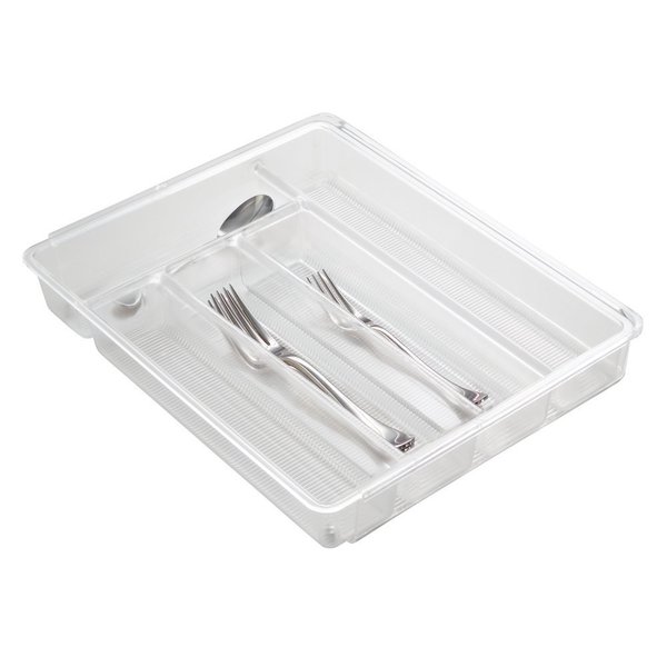 Interdesign Clear Linus Cutlery Tray