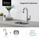 Kraus Crespo Single Lever Kitchen Bar Faucet