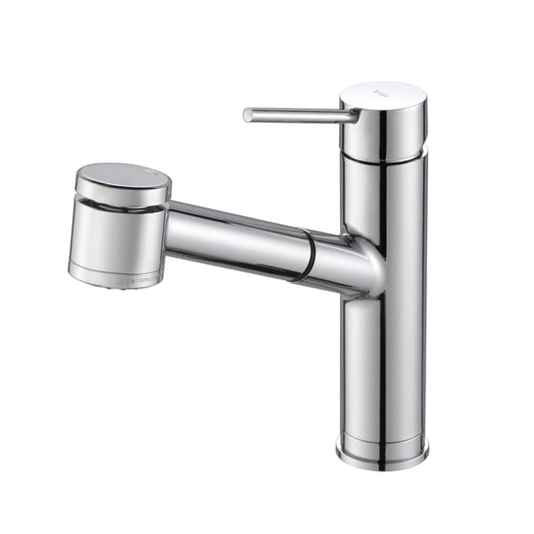 Kraus Mateo Single Lever Pull Out Kitchen Faucet Chrome