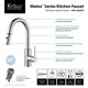 Kraus Mateo Single Lever Pull Down Kitchen Faucet