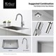 Kraus Mateo Single Lever Pull Down Kitchen Faucet
