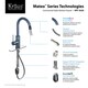 Kraus Mateo Single Lever Pull Down Kitchen Faucet