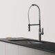 Kraus Nola Single Lever Commercial Style Kitchen Faucet Stainless Steel
