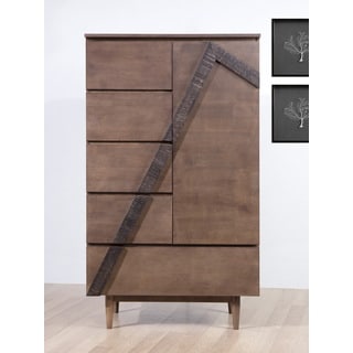 Vertex 1-door / 5-drawer Armoire