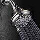 HotelSpa High-Power Ultra-Luxury Shower Head, 8-Settings/Brushed Nickel 