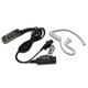 MaximalPower Covert Headset Earpiece with Earbud/ Coil Tube/ PTT Mic for Motorola M7 Radios