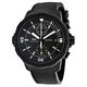 IWC Men's IW379502 'Aquatimer' Chronograph Automatic Black Rubber Watch