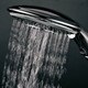 DreamSpa Ultra-Luxury 7-setting Rainfall Hand Shower with Extra-large 5-inch face On/Off Handle Switch