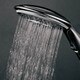 DreamSpa Ultra-Luxury 7-setting Rainfall Hand Shower with Extra-large 5-inch face On/Off Handle Switch