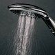 DreamSpa Ultra-Luxury 7-setting Rainfall Hand Shower with Extra-large 5-inch face On/Off Handle Switch