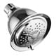 PowerSpa All-chrome 3-way LED Twin 7-color Shower System with Air Turbo Technology