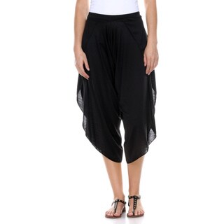 Stanzino Women's Soft Rayon Harem Pants