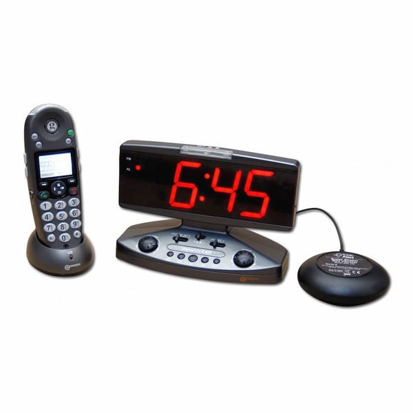 Amplicall500 Sonic Alert Wake Up Call Alarm Clock