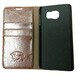 Hudson Samsung Galaxy S6 Genuine Leather Folio Flip Book Wallet Protective Case