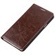 Hudson Samsung Galaxy S6 Genuine Leather Folio Flip Book Wallet Protective Case
