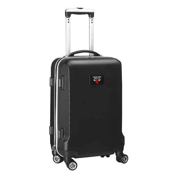 Denco Sports NBA Chicago Bulls 20-inch Hardside Carry On Spinner Upright Suitcase