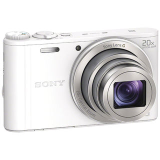 Sony Cyber-shot DSC-WX350 Digital Camera (White)