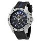 Tommy Hilfiger Men's 1791143 Sport Round Black Silicone Strap Watch