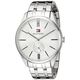 Tommy Hilfiger Men's 1791172 Curis Round Silvertone Stainless Steel Bracelet Watch