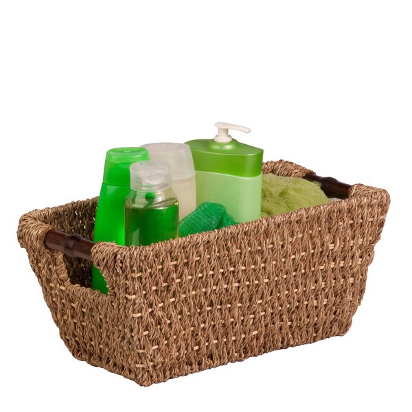 Seagrass Basket w/ handles - Sm