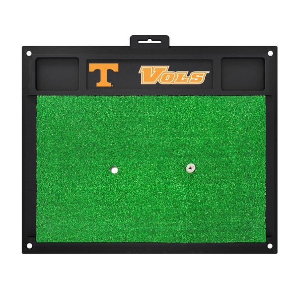Fanmats NCAA Tennessee Volunteers Golf Hitting Mats - Green/Black