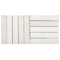 SomerTile 10x20-inch Sophitia Valge Porcelain Mosaic Floor and Wall Tile (Case of 5)