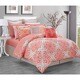 Celina 14-piece Queen Size Comforter Set in Coral (As Is Item)